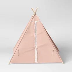 Pom Pom Kids' Tent Pink - Pillowfort™ -Hange Furni Store GUEST 0a9be16a 010d 4566 a71e 6489f536330e