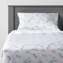 Unicorn Microfiber Kids' Sheet Set Blue - Pillowfort™ -Hange Furni Store GUEST 0ee97c6c 3f08 40df ae43 45db53287a2c