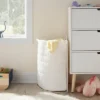 Quilted Collapsible Corner Kids' Hamper White - Pillowfort™ -Hange Furni Store GUEST 1001107c cf9f 4224 8304 5930fef9b0f3
