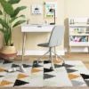 5'x7' Triangles Shag Kids' Rug Black/Cream - Pillowfort™ -Hange Furni Store GUEST 10b46697 3013 455d aa20 c8c9c3896f10