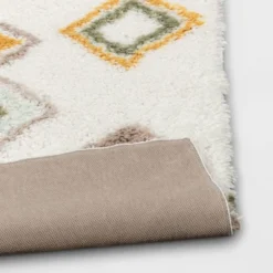 Yuma Area Kids' Rug Gold/Mint - Pillowfort™ -Hange Furni Store GUEST 1fe378bb 1106 4e95 8db0 13ab189e1931