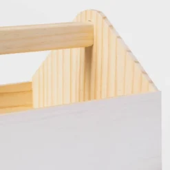 Kids' Wood House Caddy White - Pillowfort™ -Hange Furni Store GUEST 21cf5770 41b7 4c23 83ff 23276780085e