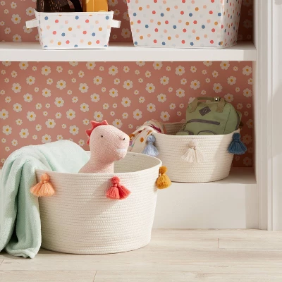 Kids' Coiled Rope with Tassels - Pillowfort™ Kids' Coiled Rope With Tassels - Pillowfort™ -Hange Furni Store GUEST 2444576f ed40 4f14 88f2 d3dd1c021158