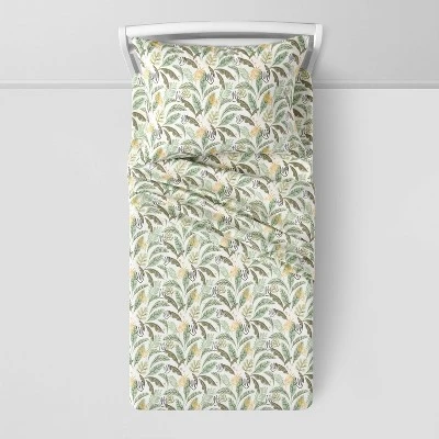 Botanical Cotton Kids' Sheet Set - Pillowfort™ Botanical Cotton Kids' Sheet Set - Pillowfort™ -Hange Furni Store GUEST 284b48b4 696d 4399 82fc b6ea13022ede