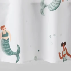 Mermaid Kids' Shower Curtain - Pillowfort™ -Hange Furni Store GUEST 42909db5 dda7 47c0 b901 031de96cff1e