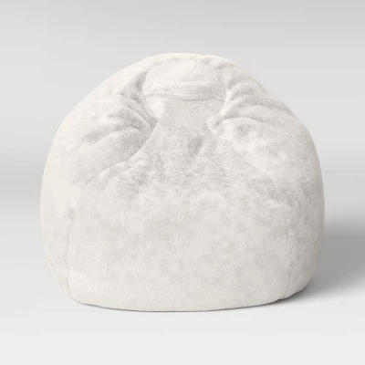 XL Fuzzy Kids' Bean Bag Cream - Pillowfort™ XL Fuzzy Kids' Bean Bag Cream - Pillowfort™ -Hange Furni Store GUEST 46474c9c be59 4b0a abd3 8db18f579971