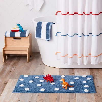 Striped Kids’ Towel Navy with SILVADUR™ Antimicrobial Technology - Pillowfort™ Striped Kids’ Towel Navy With SILVADUR™ Antimicrobial Technology - Pillowfort™ -Hange Furni Store GUEST 4a40eeac 41a7 46c7 ac44 a06df2416bfd 1