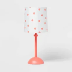 Polka Dot Kids' Accent Lamp Orange - Pillowfort™ -Hange Furni Store GUEST 4b9bbe6f f9e2 42bf a735 5f5874f13c04