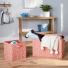 Large Rectangle Dot Kids' Storage Bin Rose Pink - Pillowfort™ -Hange Furni Store GUEST 4c6e3fee 449a 4463 ae35 b822c427e416