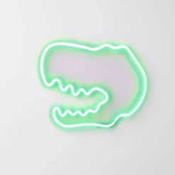 Neon Dinosaur GreenKids' Wall Decor - Pillowfort™ -Hange Furni Store GUEST 4e571ad1 e57c 414b a479 c68973ce288e