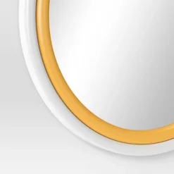 Two Tone Layered Circle Kids' Mirror White - Pillowfort™ -Hange Furni Store GUEST 56ea0611 31b9 4ab5 9f0d fd1a02fd9d72