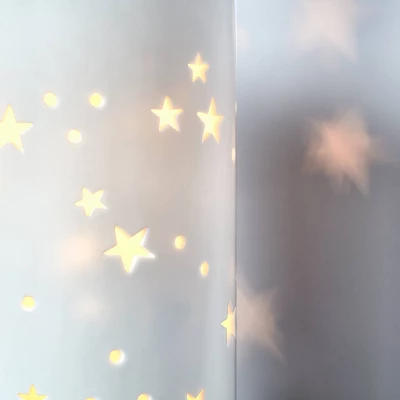 2-in-1 Starry Kids' Table Lamp White - Pillowfort™ 2-in-1 Starry Kids' Table Lamp White - Pillowfort™ -Hange Furni Store GUEST 584e9cd7 7925 48ad 983f be60275ed7ec