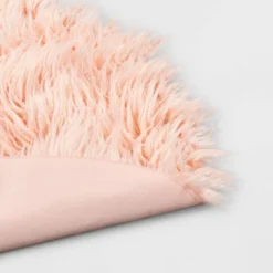 3' Faux Fur Round Kids' Rug Pink - Pillowfort™ -Hange Furni Store GUEST 5b131fac 67a8 456d 8d50 fefc82e8c3b4