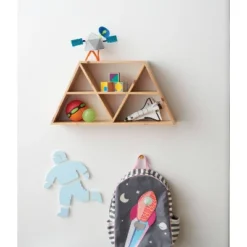 12"x 24" Triangles Kids' Shelf - Pillowfort™ -Hange Furni Store GUEST 60832245 f2aa 4f8c a6f4 c44bb167866f