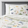 Dinosaur Poly Cotton Reversible Kids' Sham - Pillowfort™ -Hange Furni Store GUEST 60bab6f7 b4e1 445d 8ff4 bf2d00779dfc