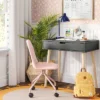 Modern Kids' Desk Dark Gray - Pillowfort™ -Hange Furni Store GUEST 69195459 9636 4a7a 8573 20c87b8f5612