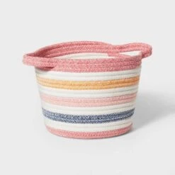 Striped Coiled Rope Kids' Storage Bin - Pillowfort™ -Hange Furni Store GUEST 69aa9ee9 051f 4555 86cb 500da444d1d4