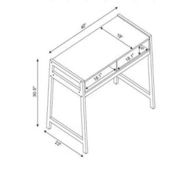 Bly Kids' Desk White - Pillowfort™ -Hange Furni Store GUEST 6d2b9773 43a0 4967 ad58 c628b146efe3