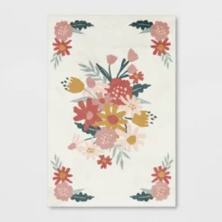 In The Garden Kids' Area Rug Pink - Pillowfort™ -Hange Furni Store GUEST 7e8763d2 260b 4a60 82b9 28eb75e2761f