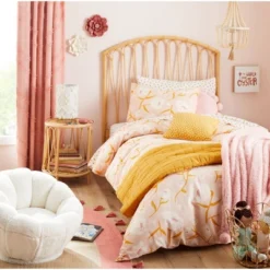 Boho Rattan Cylinder Kids' Nightlight - Pillowfort™ -Hange Furni Store GUEST 81c193ac a261 406c a81f da88d1d05ec0