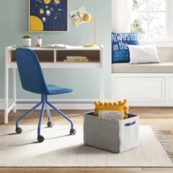 4'x6' Hi-Lo Chenille Fringe Kids' Rug - Pillowfortâ˘