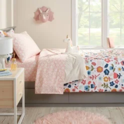 Cotton Kids' Sheet Daisy - Pillowfort™