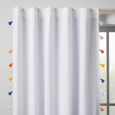 Blackout Tassel Kids' Curtain Panel - Pillowfort™ Blackout Tassel Kids' Curtain Panel - Pillowfort™ -Hange Furni Store GUEST 8a234f2b 7a61 47ae 8bcb ac9b31d8ce80