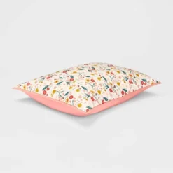Floral Cotton Reversible Kids' Sham - Pillowfort™ -Hange Furni Store GUEST 8a38bb85 1ccd 4658 bd5b b5450712f92a