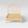 Twin Rattan Kids' Bed Natural - Pillowfort™ -Hange Furni Store GUEST 93e79c3a bec1 4df2 a046 cefd774bb478
