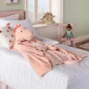 Dinosaur Kids' Hooded Blanket Pink - Pillowfort™ -Hange Furni Store GUEST 977d0a48 4290 40c8 966b e3f4d90baa1a