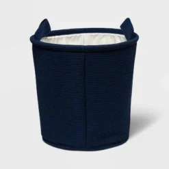 Waffle Kids' Storage Basket Navy - Pillowfort™ -Hange Furni Store GUEST 97e57b76 3705 49c2 9a96 da23d3d89e7c