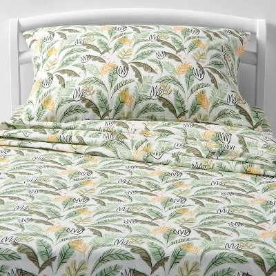 Botanical Cotton Kids' Sheet Set - Pillowfort™ Botanical Cotton Kids' Sheet Set - Pillowfort™ -Hange Furni Store GUEST 9945b814 12f1 40af 920f 0335928c40a9