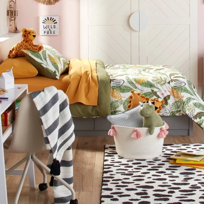 Botanical Garden Cotton Kids' Comforter Set Green - Pillowfort™ Botanical Garden Cotton Kids' Comforter Set Green - Pillowfort™ -Hange Furni Store GUEST 99dd3e2a 1327 4ba0 b04f 75783b09fd6d