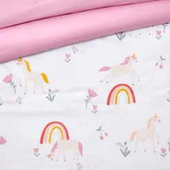 Unicorn Cotton Kids' Comforter Set - Pillowfort™ -Hange Furni Store GUEST 9e6ac7d3 db39 46d3 97d4 1e4e504b0836