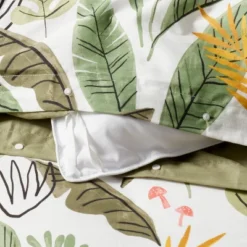 Botanical Print Kids' Duvet Cover Green - Pillowfort™ -Hange Furni Store GUEST 9ffb2e27 1ab0 40fb 95e6 30522a18a528
