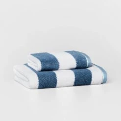 Striped Kids’ Towel Navy With SILVADUR™ Antimicrobial Technology - Pillowfort™ 4 Striped Kids’ Towel Navy With SILVADUR™ Antimicrobial Technology - Pillowfort™ -Hange Furni Store GUEST a3648987 9819 42c9 a304 b8b0db1187ff