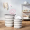 Striped Coiled Kids' Rope Basket - Pillowfort™ -Hange Furni Store GUEST a6f50886 87d3 4703 a556 e1689e620aa9