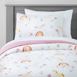 Kids' Duvet Unicorn Cover - Pillowfort™ -Hange Furni Store GUEST a7f606ec 7b26 4ec9 b57f 079e0e7b6a21