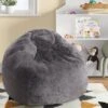 Fuzzy Fur Kids’ Bean Bag - Pillowfort™ -Hange Furni Store GUEST af6e9e57 2ab7 4230 872c 7e7a677f824a