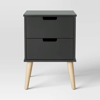 Modern Kids' Nightstand Dark Gray - Pillowfort™ Modern Kids' Nightstand Dark Gray - Pillowfort™ -Hange Furni Store GUEST b2c5ae70 c8fe 480e 8ab2 699868692c75