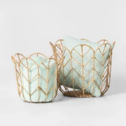 Tulip Shaped Kids' Woven Basket - Pillowfort™ -Hange Furni Store GUEST cedca66d 4ca2 4f0a 8899 299e8b0165b9