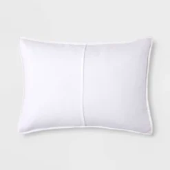 Chambray Striped Kids' Sham - Pillowfort™ -Hange Furni Store GUEST d7e7ef91 dab5 4718 a641 e1902185e27c