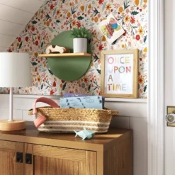 Circle Kids' Shelf Green - Pillowfort™