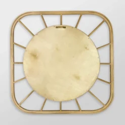 Bamboo Square Kids' Mirror - Pillowfort™ -Hange Furni Store GUEST e1ad3021 b353 4c56 8216 3205e53f93ca