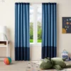 84" Tonal Blackout Window Kids' Panel Blue - Pillowfort™ -Hange Furni Store GUEST e6392425 c4e0 44cb 851a 802091b0b50a