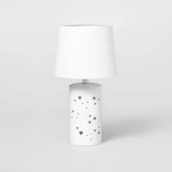 2-in-1 Starry Kids' Table Lamp White - Pillowfort™ 6 2-in-1 Starry Kids' Table Lamp White - Pillowfort™ -Hange Furni Store GUEST e768dde3 4fdc 4b37 acef ee796d6b3a5d