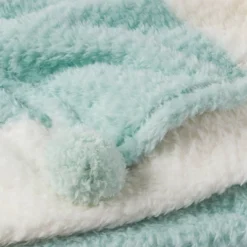 Teddy Bear Striped Kids' Throw Plush - Pillowfort™ -Hange Furni Store GUEST eb5997a0 e7c4 4b16 b5fd b4bfbb4c4865