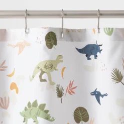 Dinosaur Kids' Shower Curtain - Pillowfort™ -Hange Furni Store GUEST f0619ae0 207c 4d24 93ac b99ffc705f01