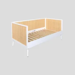 Rattan And Wood Kids' Daybed White - Pillowfort™ -Hange Furni Store GUEST f065594c a3ad 4be4 8f91 6504af8d56ad