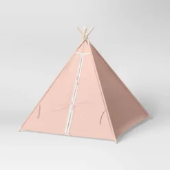 Pom Pom Kids' Tent Pink - Pillowfort™ -Hange Furni Store GUEST fadd7714 7956 41ec 8516 e9a432ad4e04